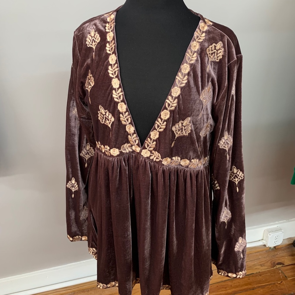 Velvet top